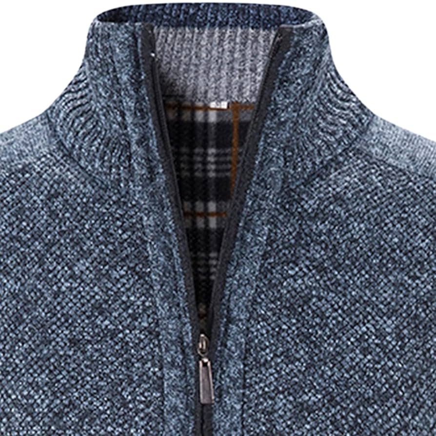 Amazon.com: Maiyifu-GJ Men's Full Zip Up Cardigan Sweaters Amazon.com: Maiyifu-GJ Men's Full Zip Up Cardigan Sweaters